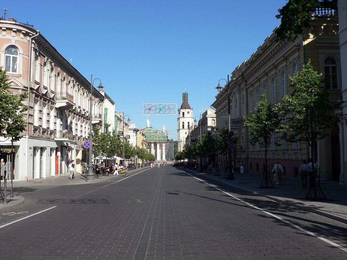 Downtown Apartment In Vilnius Str. מראה חיצוני תמונה